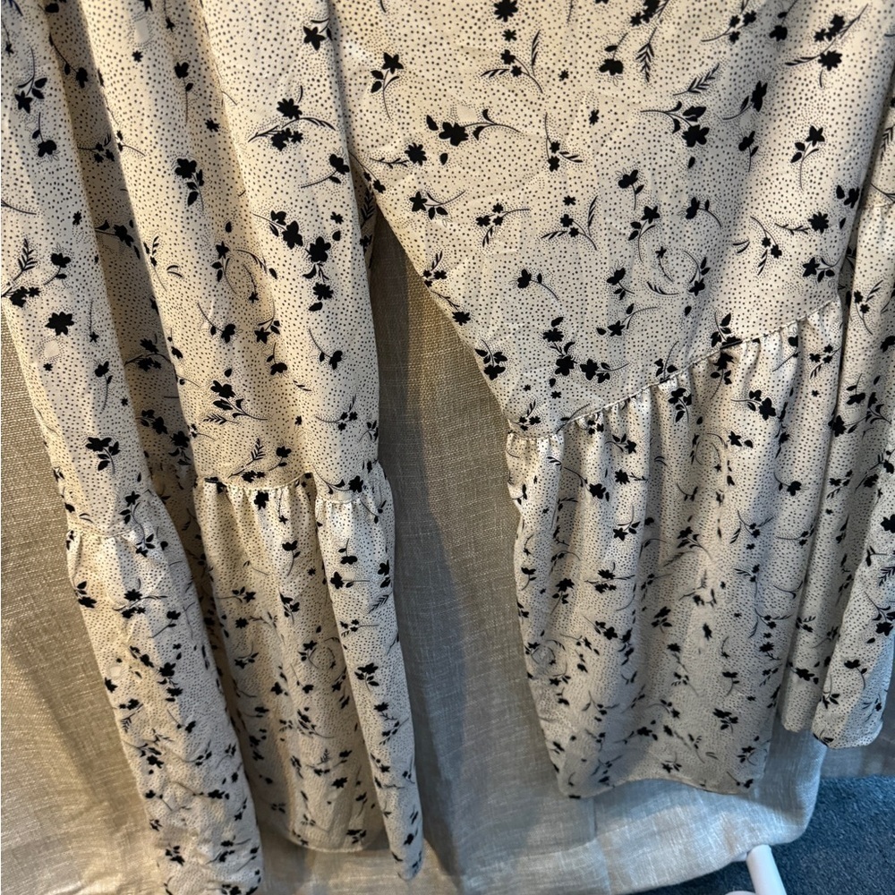 NEW BISHOP + YOUNG carmella wide leg jumpsuit “Under the Summer Sky” size small - Picture 13 of 14